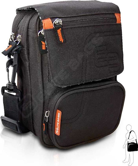 Elite Bags Ισοθερμικό Ιατρικό Τσαντάκι για Κιτ Διαβητικών Fit's σε Μαύρο Χρώμα