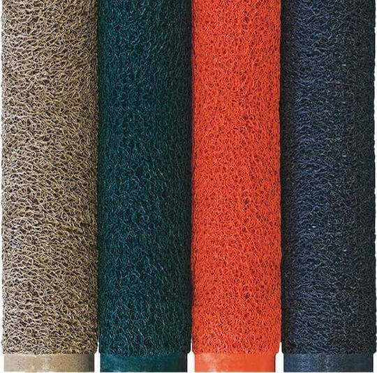 Eurofil Covor de Intrare Mochetă cu Suport Antiderapant Luxor Negru 40x60buc Grosime 12mm