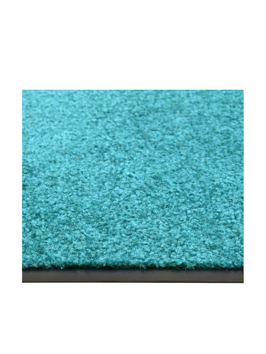 vidaXL Entrance Mat Carpet with Anti-slip Backing Blue 120x180cm