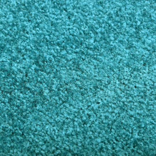 vidaXL Entrance Mat Carpet with Anti-slip Backing Blue 120x180cm