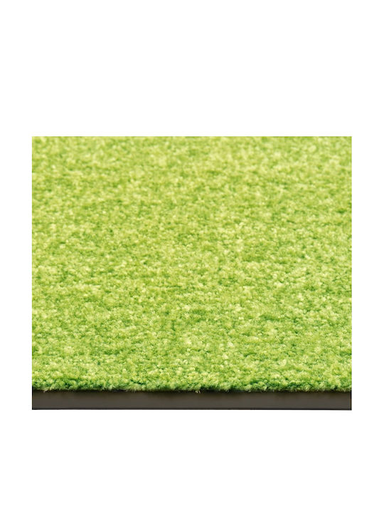 vidaXL Fußmatte Teppich mit rutschfester Unterlage Green 120x180cm