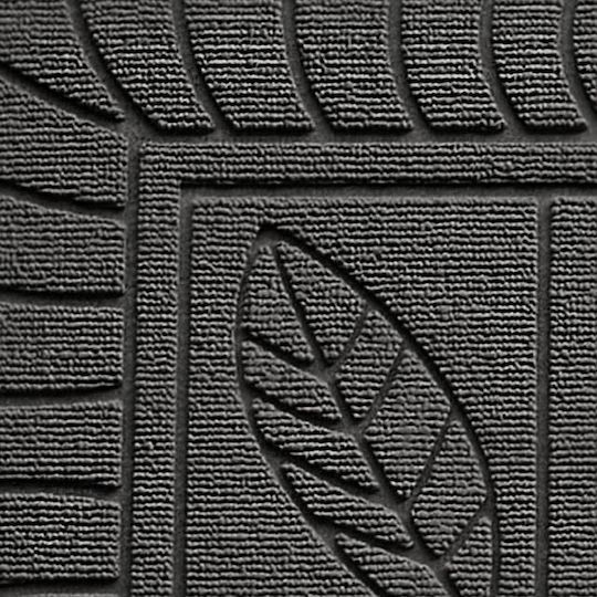 Douceur d'Intérieur Fußmatte Teppich mit rutschfester Unterlage Gray 45x75cm