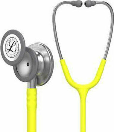 3M Littmann Classic III Παιδιατρικό Στηθοσκόπιο Non Chill με Διπλό Κώδωνα Κίτρινο