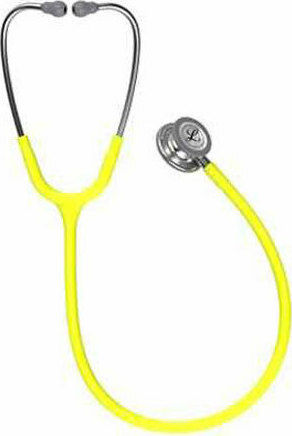 3M Littmann Classic III Παιδιατρικό Στηθοσκόπιο Non Chill με Διπλό Κώδωνα Κίτρινο