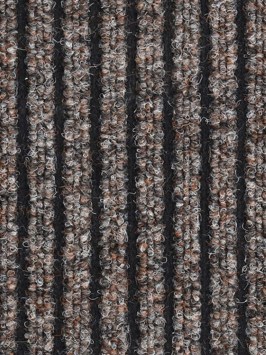 vidaXL Entrance Mat Straw with Anti-slip Backing Beige 60x80cm