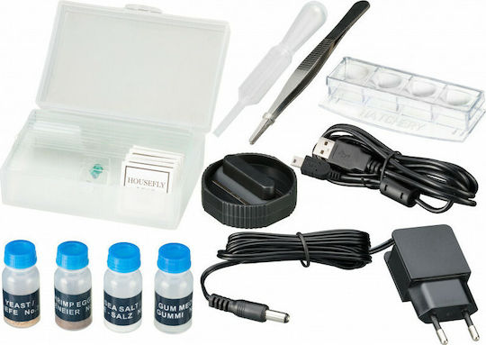Bresser LCD Student (3.5") Βιολογικό / Ψηφιακό Μικροσκόπιο με Οθόνη 50-2000x