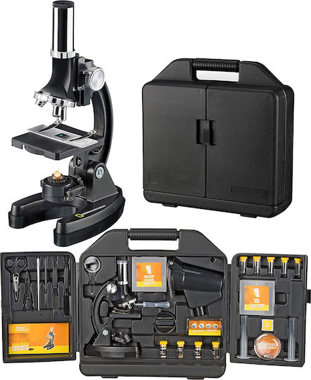 National Geographic Biological Educational Monocular Microscope with Case 300-1200x