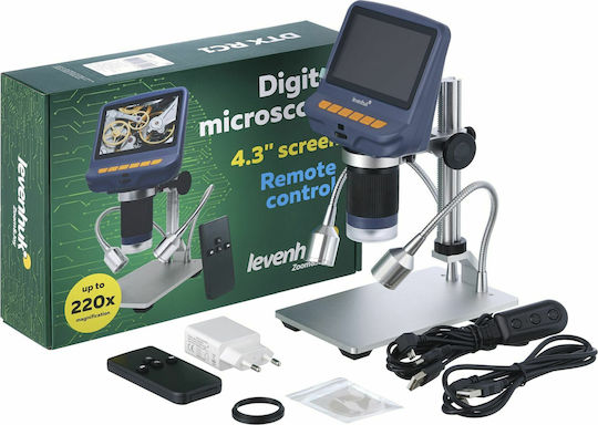 Levenhuk DTXRC1 Digital Educational with Monitor Microscope 200x