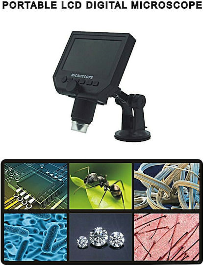 KKmoon G600 Digital with Monitor Microscope 1-600x