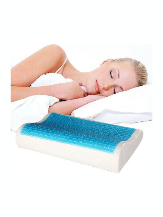 Mobiak Aloe Vera Μαξιλάρι Ύπνου Gel Ανατομικό 40x60x12cm