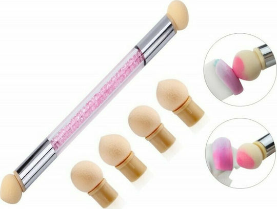 Nail Brush Ombre Sponge Art Tool Nail Brush Ombre Sponge Purple