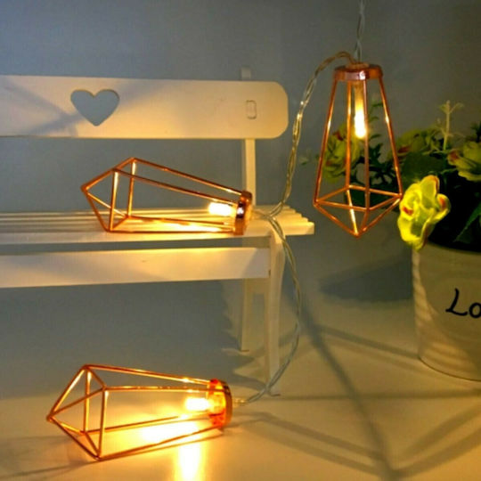 40 LED Lights 5m Warm White Battery Operated String