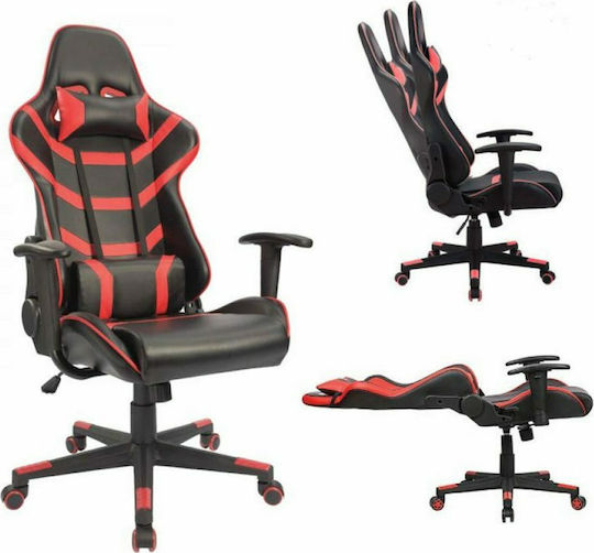 Woodwell BF9050 Καρέκλα Gaming Δερματίνης Κόκκινη