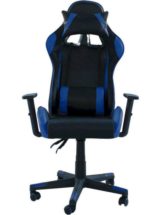 Homeplus 01.01.1231 Gaming Chair with Adjustable Arms Black / Blue