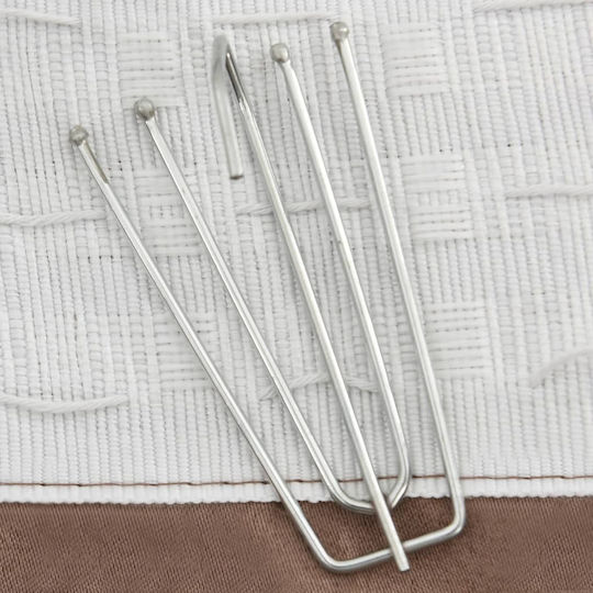 vidaXL vidaXL Vorhänge mit Bleistiftfalten Taupe 140x225cm