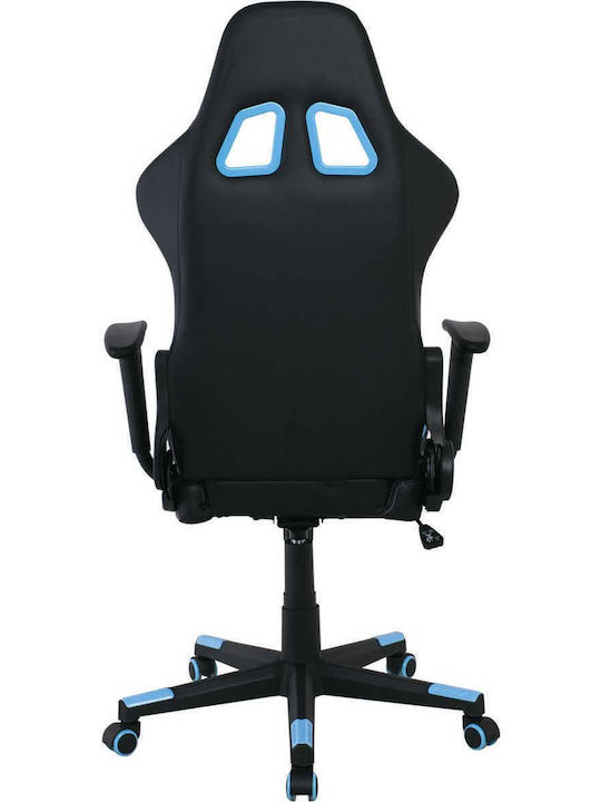Woodwell BF9150 Καρέκλα Gaming Δερματίνης Μπλε