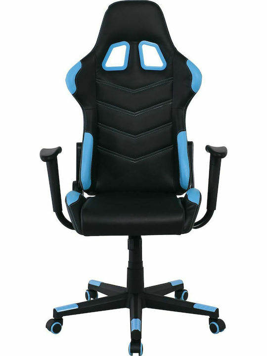 Woodwell BF9150 Καρέκλα Gaming Δερματίνης Μπλε