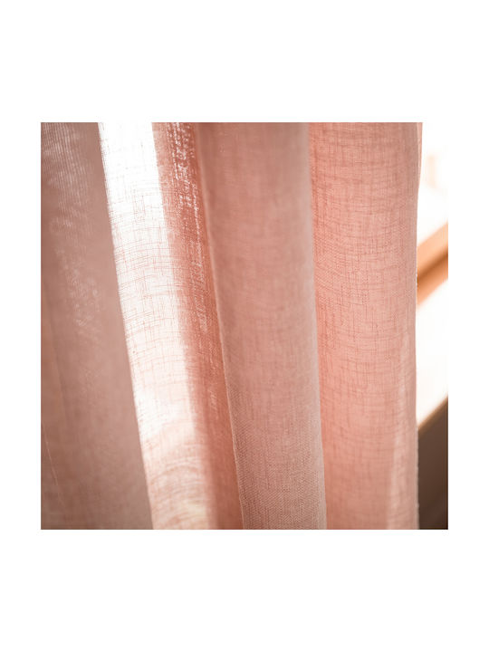 Gofis Home Curtain with Grommets Combe 31 Salmon 502 140x280cm