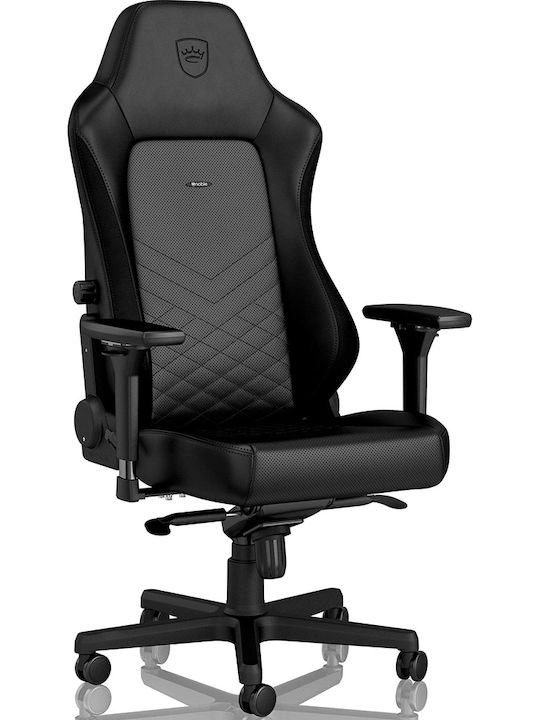 Noblechairs Hero Καρέκλα Gaming Δερματίνης με Ρυθμιζόμενα Μπράτσα Μαύρη