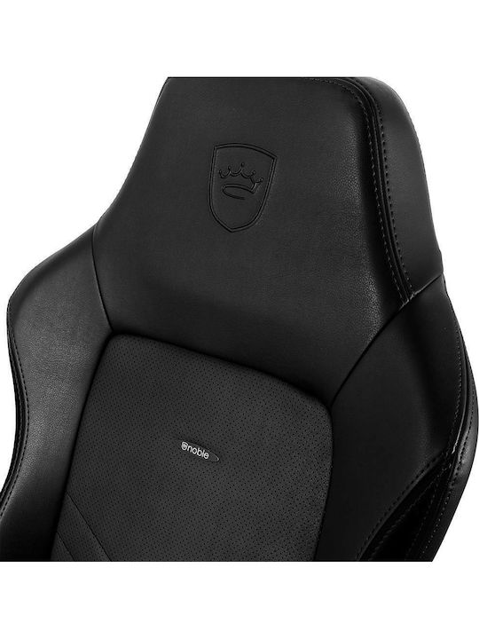 Noblechairs Hero Καρέκλα Gaming Δερματίνης με Ρυθμιζόμενα Μπράτσα Μαύρη