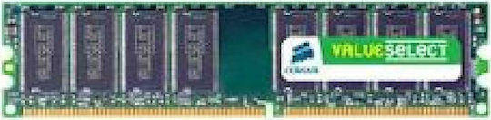 Corsair VALUESELECT 4GB DDR3 RAM mit Geschwindigkeit 1333 für Schreibtisch