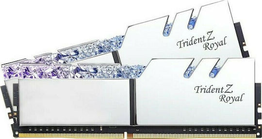 G.SKILL TRIDENT Z RGB DDR4 32GB(16GB×2) Memorie RAM G.Skill Trident Z RGB, DDR4 32GB (2x16GB), 2400MHz