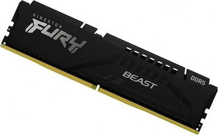 Kingston Fury Beast DDR5 με Module 1x16GB και Ταχύτητα 4800