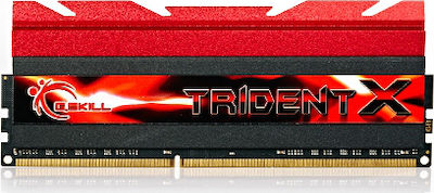 G.Skill TridentX 8GB DDR3 RAM με 2 Modules (2x4GB) και Ταχύτητα 2400 για Desktop