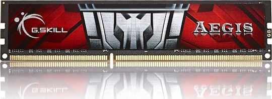 G.Skill Aegis DDR3 8GB RAM με 2x4GB Modules και Ταχύτητα 1600 για Desktop