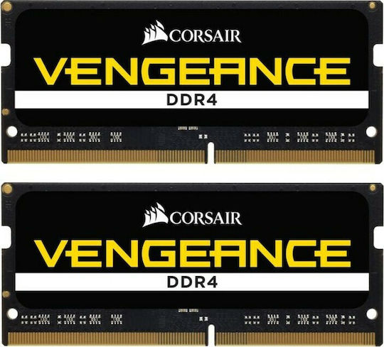 Corsair Vengeance 64GB DDR4 RAM cu 2 module (2x32GB) și Viteză 2933 pentru Laptop