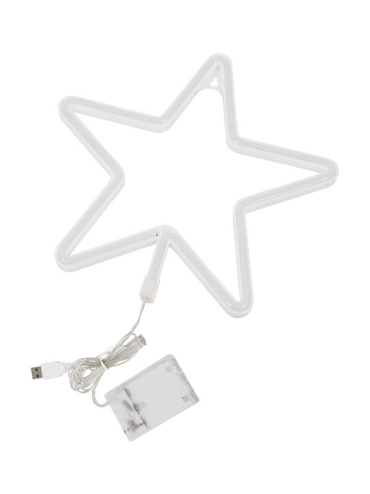 GloboStar Star Dekorative Lampe Hellblau