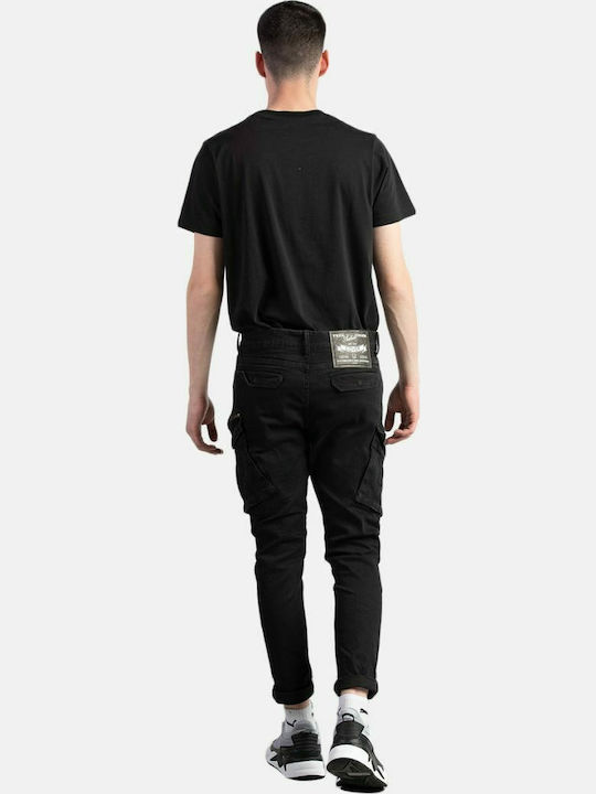 Cover Jeans Herren Jeanshose Schwarz