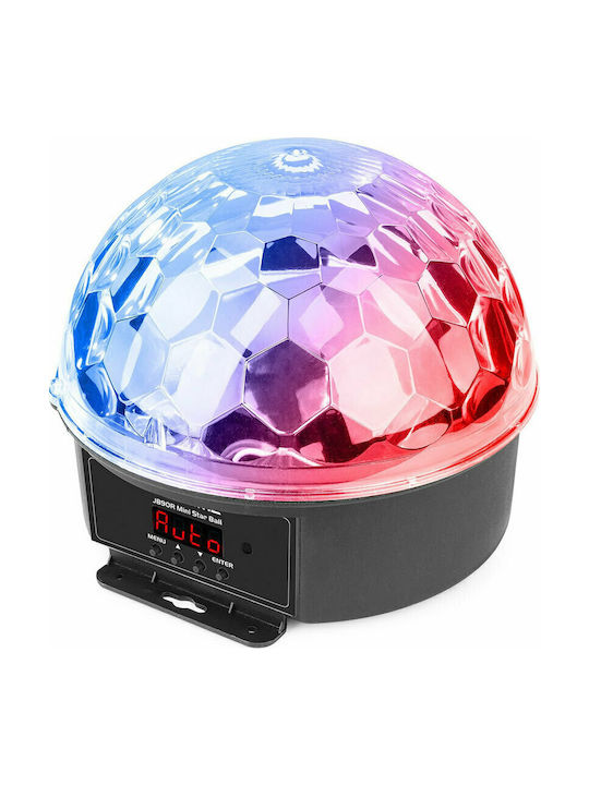 BeamZPro JB90R Mini Star Ball DMX Decorative Lamp Party Light Black