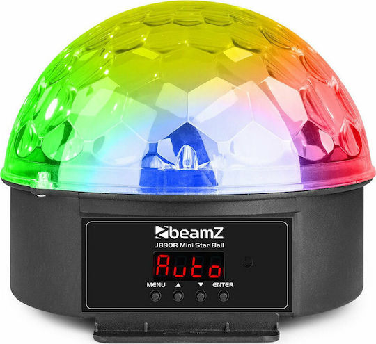 BeamZPro JB90R Mini Star Ball DMX Декоративна Лампа Светлина за партита Черен