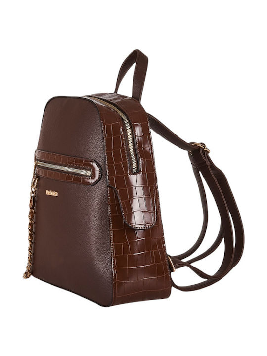 Modissimo Damen Tasche Rucksack Braun