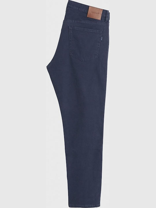 Παντελόνι Chino Ελαστικό σε Slim Εφαρμογή Μπλε