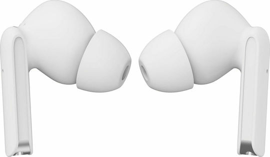 TWE-47 In-ear Bluetooth Handsfree Ακουστικά με Θήκη Φόρτισης Λευκά