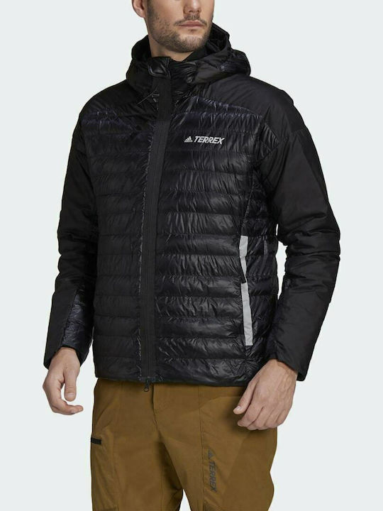 Adidas Terrex Myshelter Geacă pentru bărbați de iarnă Puffer Negru