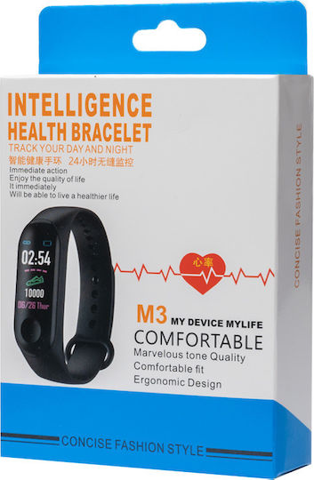 M3 Schwarzes Activity Tracker
