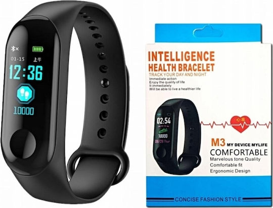 M3 Schwarzes Activity Tracker