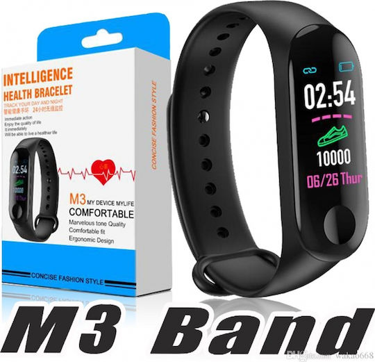 M3 Schwarzes Activity Tracker