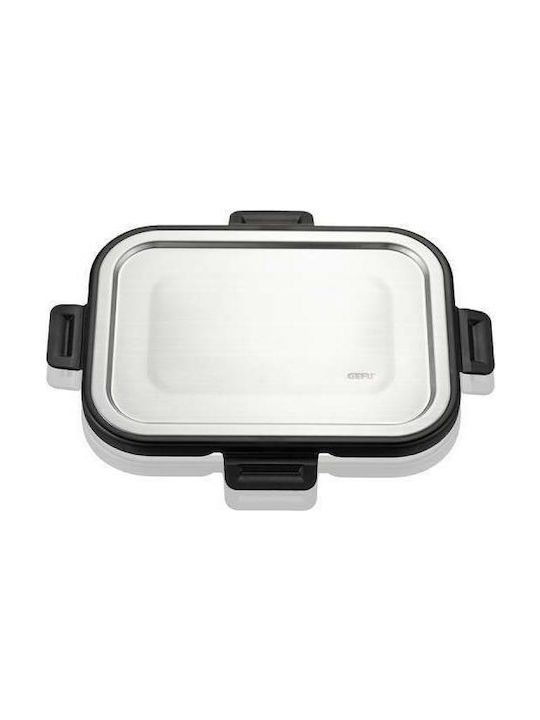 Gefu Milo Lunchbox Glas Silber Geeignet für die Mikrowelle 1000ml 1Stück