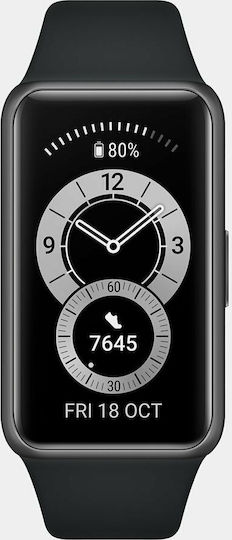 Huawei Band 6 Impermeabil Grafit negru