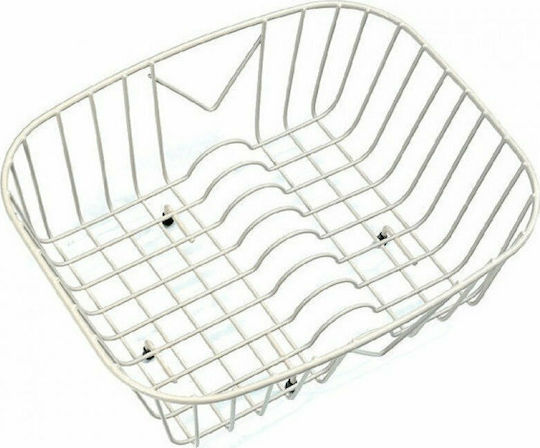 Sanitec Nr 12 Abtropfkorb Inox Silbern 40x32cm