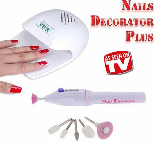 GW GW Nail Polish Curing Lamp UV / LED Set Battery 3W White