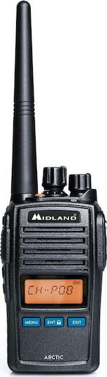 Midland Arctic Funkgerät VHF Marine 5W mit Monochromdisplay