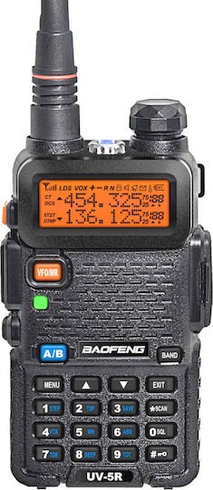 Baofeng UV-5R Wireless Transceiver UHF/VHF 5W with Monochrome Screen