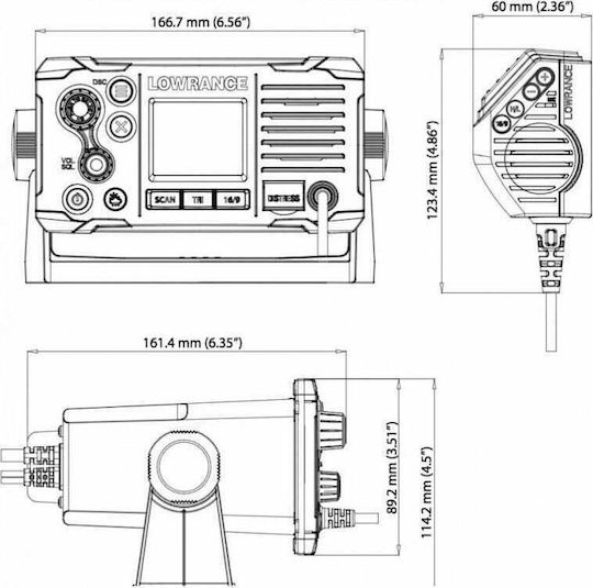 Lowrance Link-6 Transmițător Wireless VHF Marine 25W