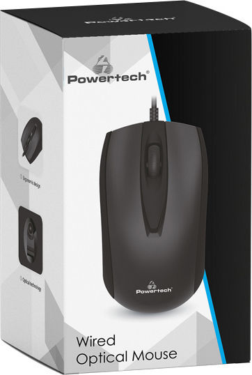Powertech PT-968 Mouse Cu Fir Negru