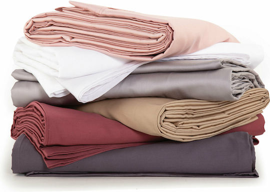 Nef-Nef Homeware Sheet King Size with Elastic 180x200+35cm. Elements Anthracite